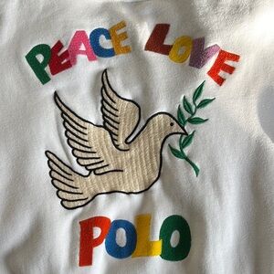 Ralph Lauren Peace Love Polo Shirt